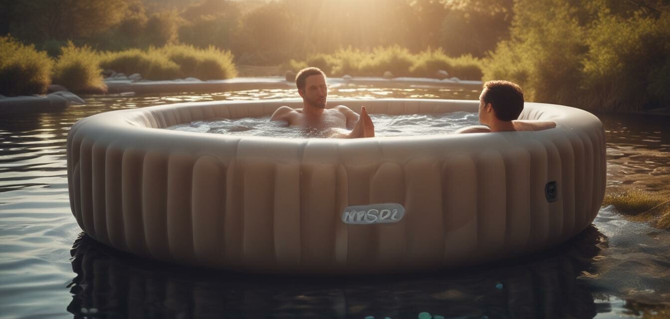 Mspa inflatable hot tub